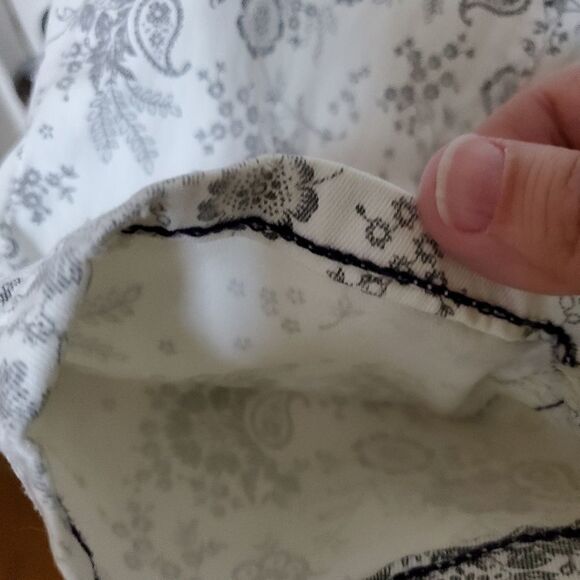 Vigoss jeans size 28 floral paisley jagger Skinny - Picture 4 of 9
